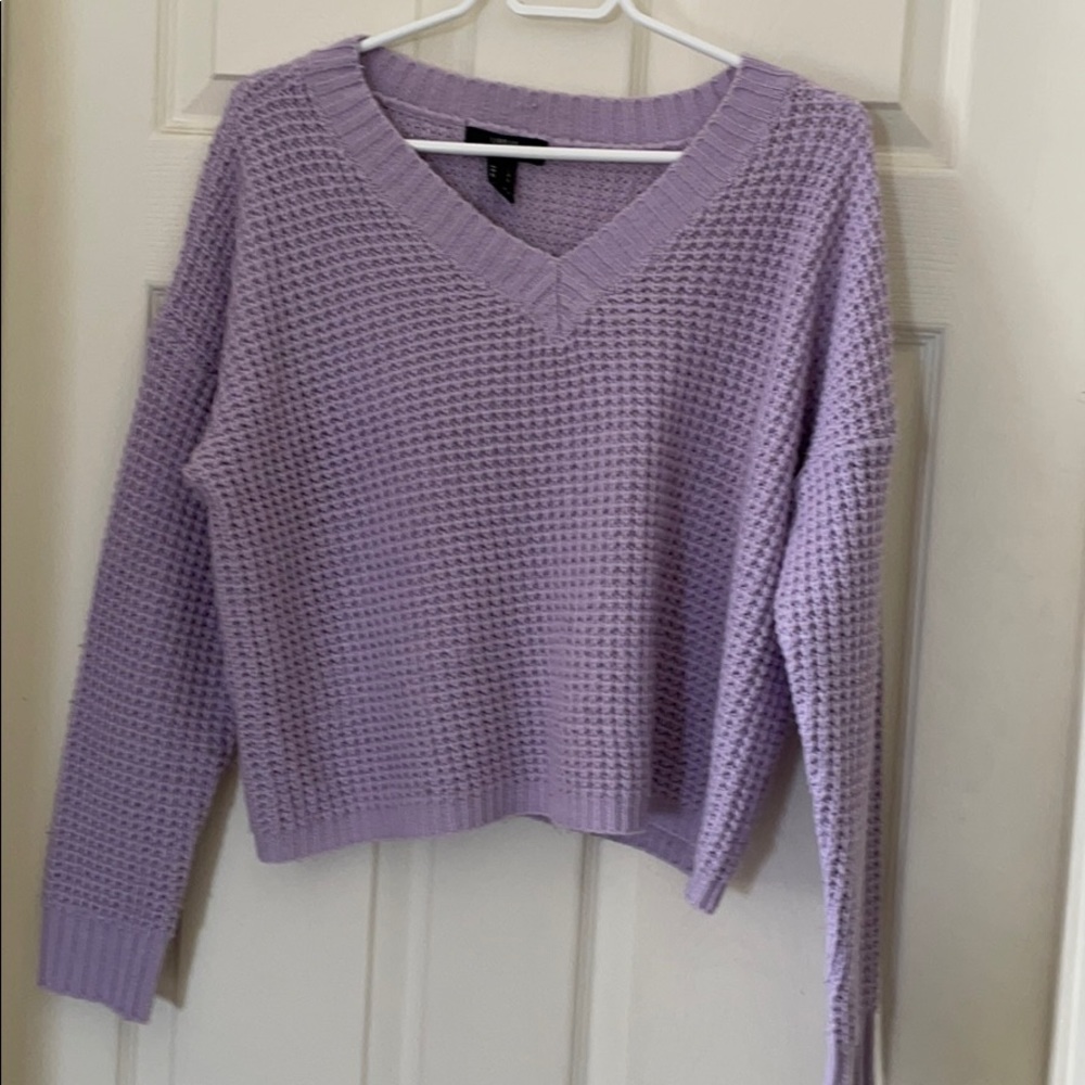 Crop sweater